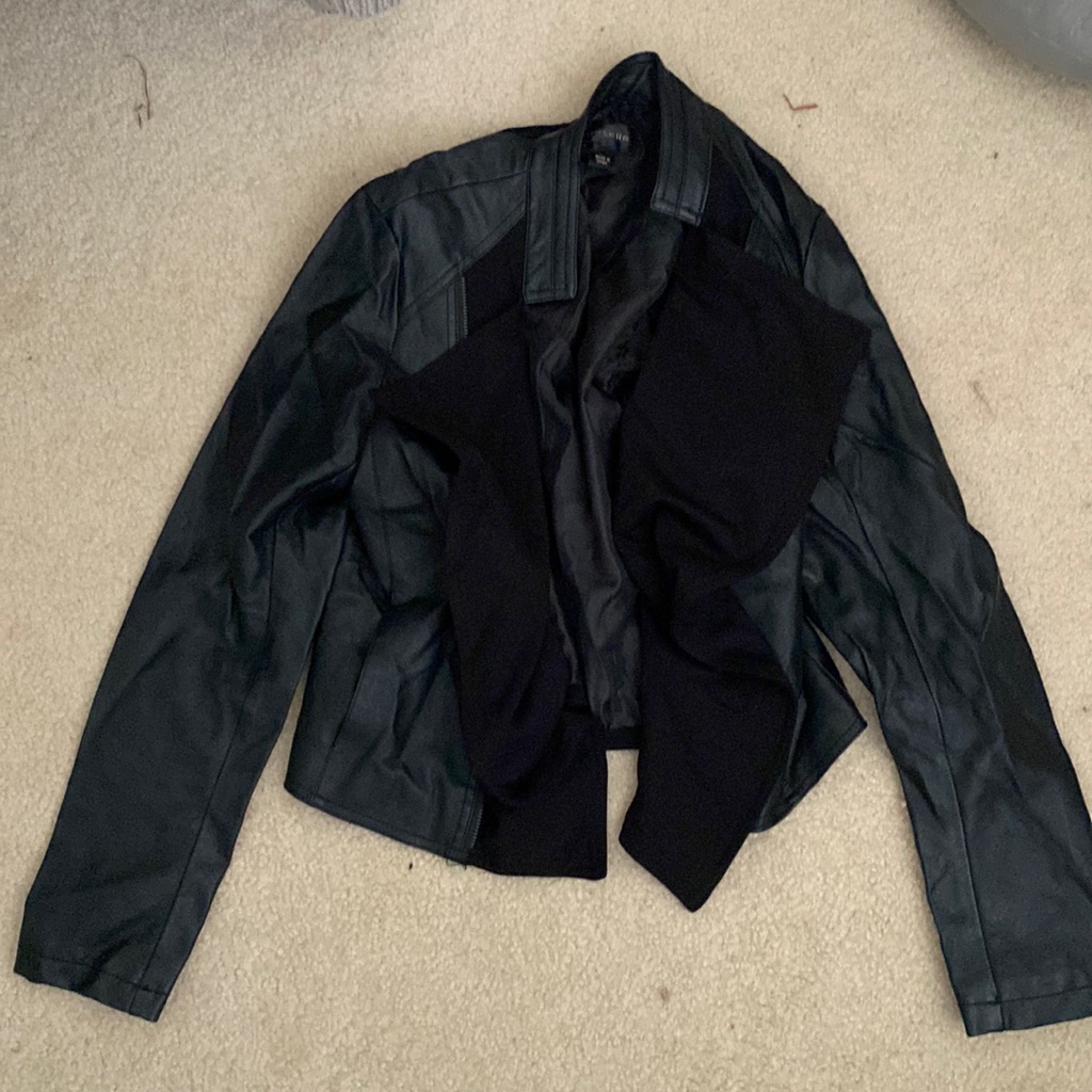 Leather Jacket. Medium